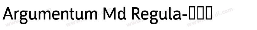 Argumentum Md Regula字体转换